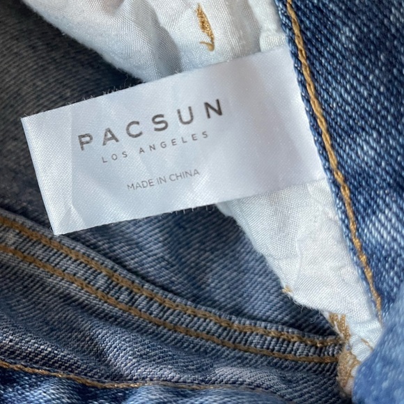 PacSun| Ultra High Rise Slim Jeans, Distressed Style—Size 25••• - Picture 9 of 14